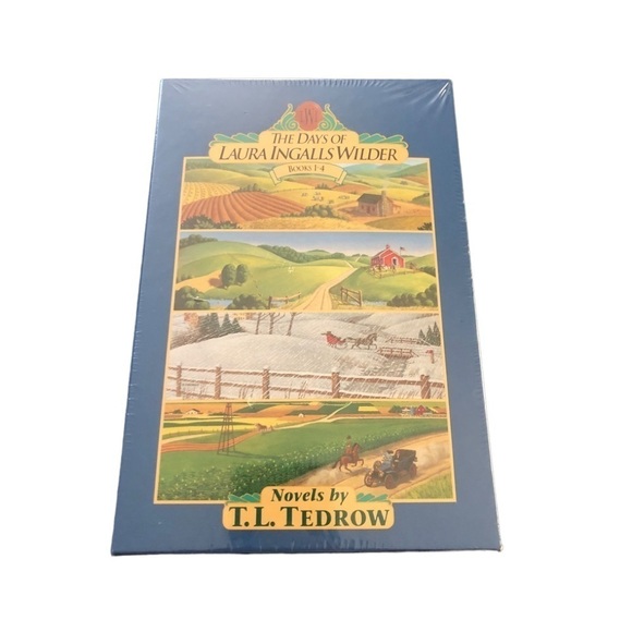 T.L. Tedrow Novels 4 Book Set The Days Of Laura Ingall’s Wilder New Sealed GIFT - Picture 1 of 5